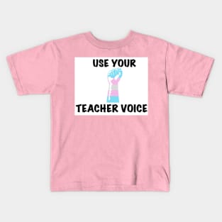 Teacher Voice-Protect Trans Youth Kids T-Shirt